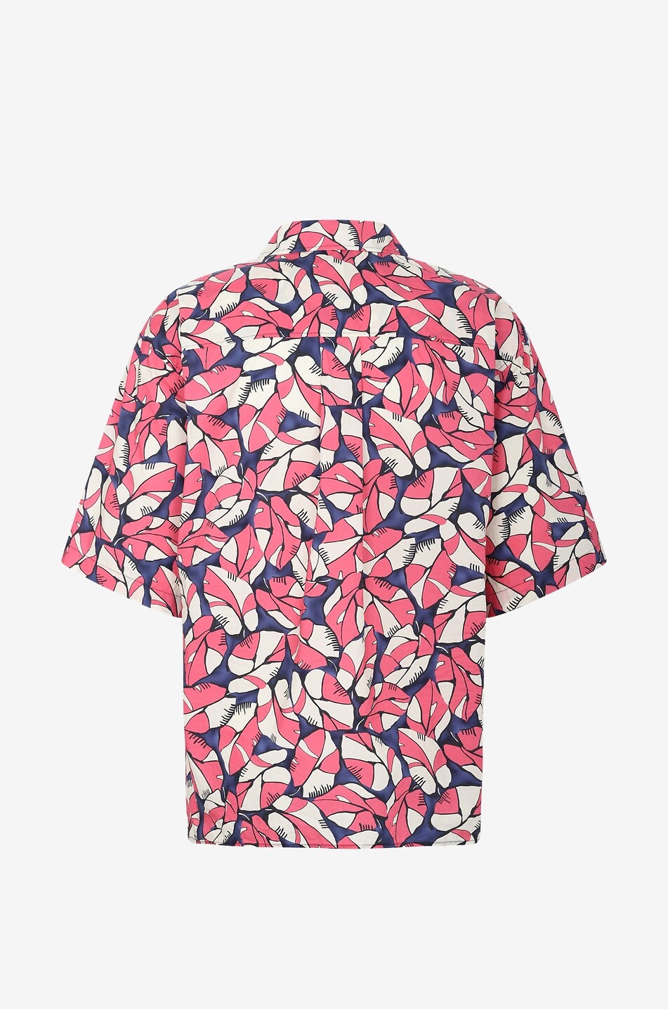 DSQUARED2 Bowling Dropped short-sleeved leaf print shirt Men MULTI COLOURED 2
