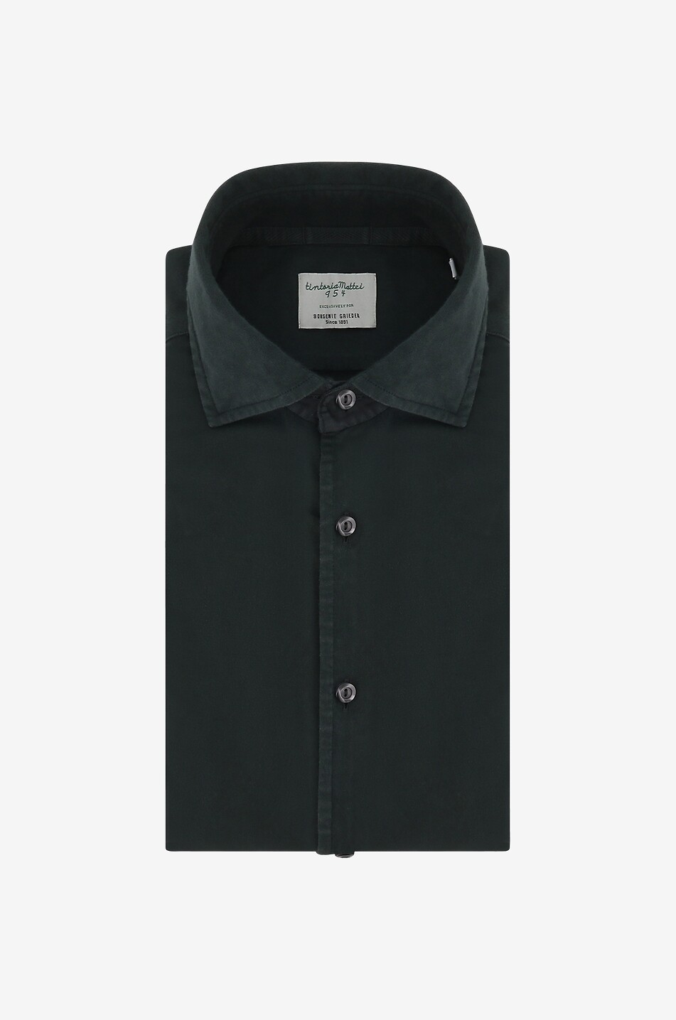 Chemise manches longues en velours côtelé fin