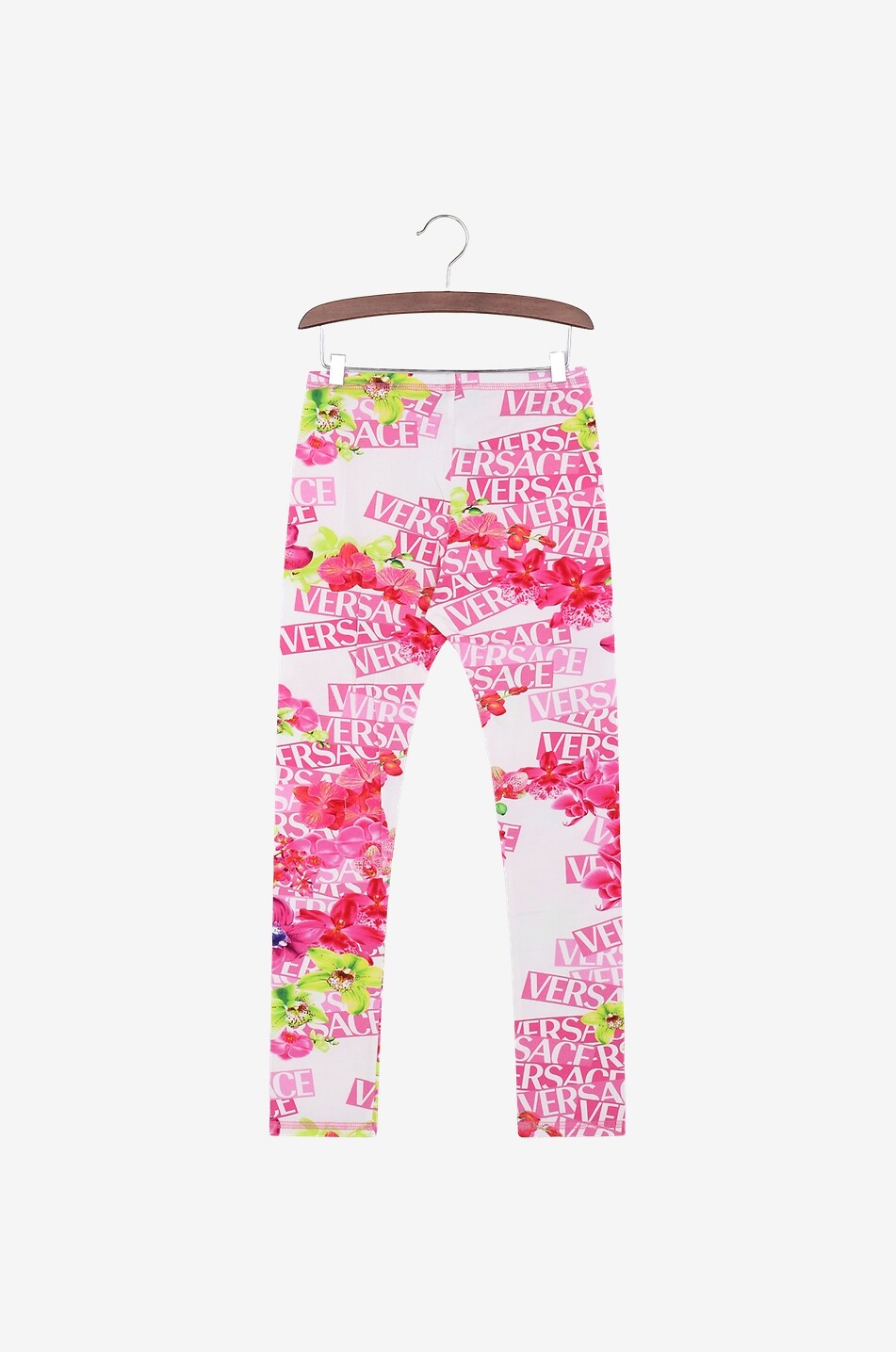 Legging fille en jersey imprimé Versace Orchid