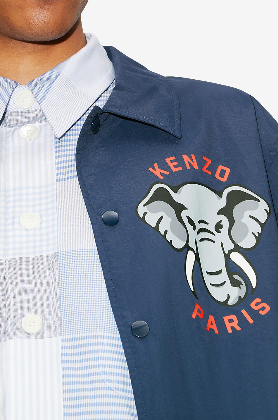 Hemdjacke aus Nylon Coach Kenzo Elephant
