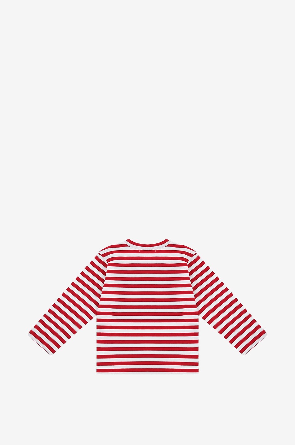 Comme des garcons red striped shirt online