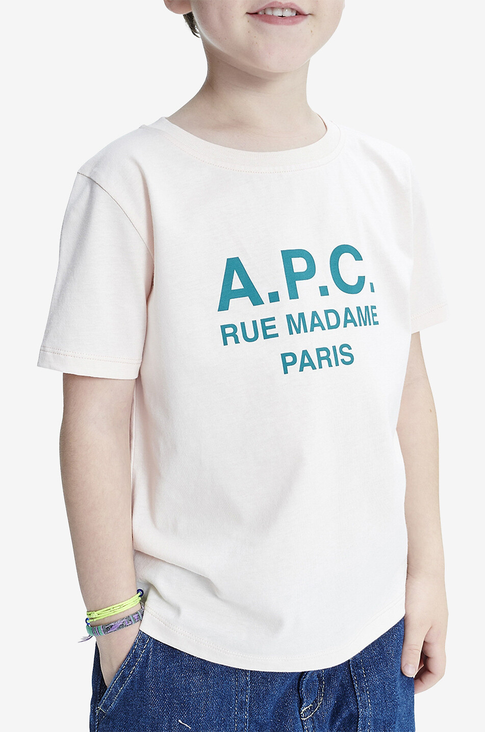 A.P.C. Mädchen-T-Shirt aus Bio-Baumwolle Eden Mädchen ROSA 2
