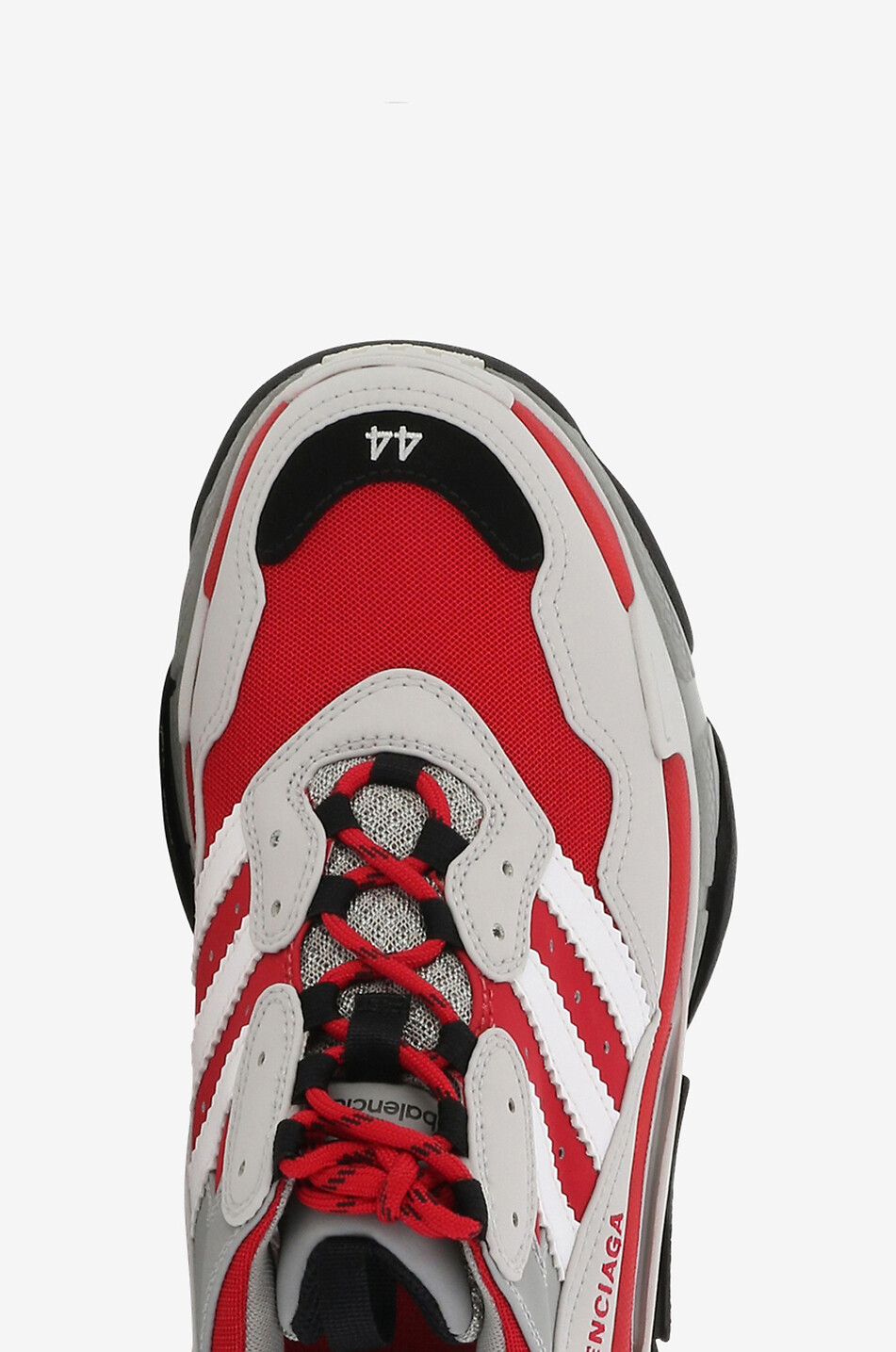 Triple S BALENCIAGA / adidas multi-material low-top lace-up sneakers