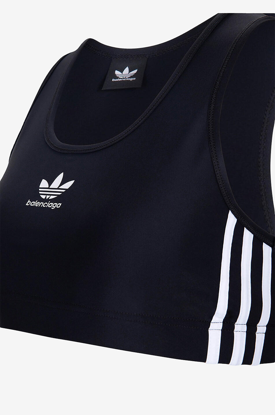 BALENCIAGA X ADIDAS Sport-BH-Top aus technischem Jersey BALENCIAGA x adidas Damen SCHWARZ 3