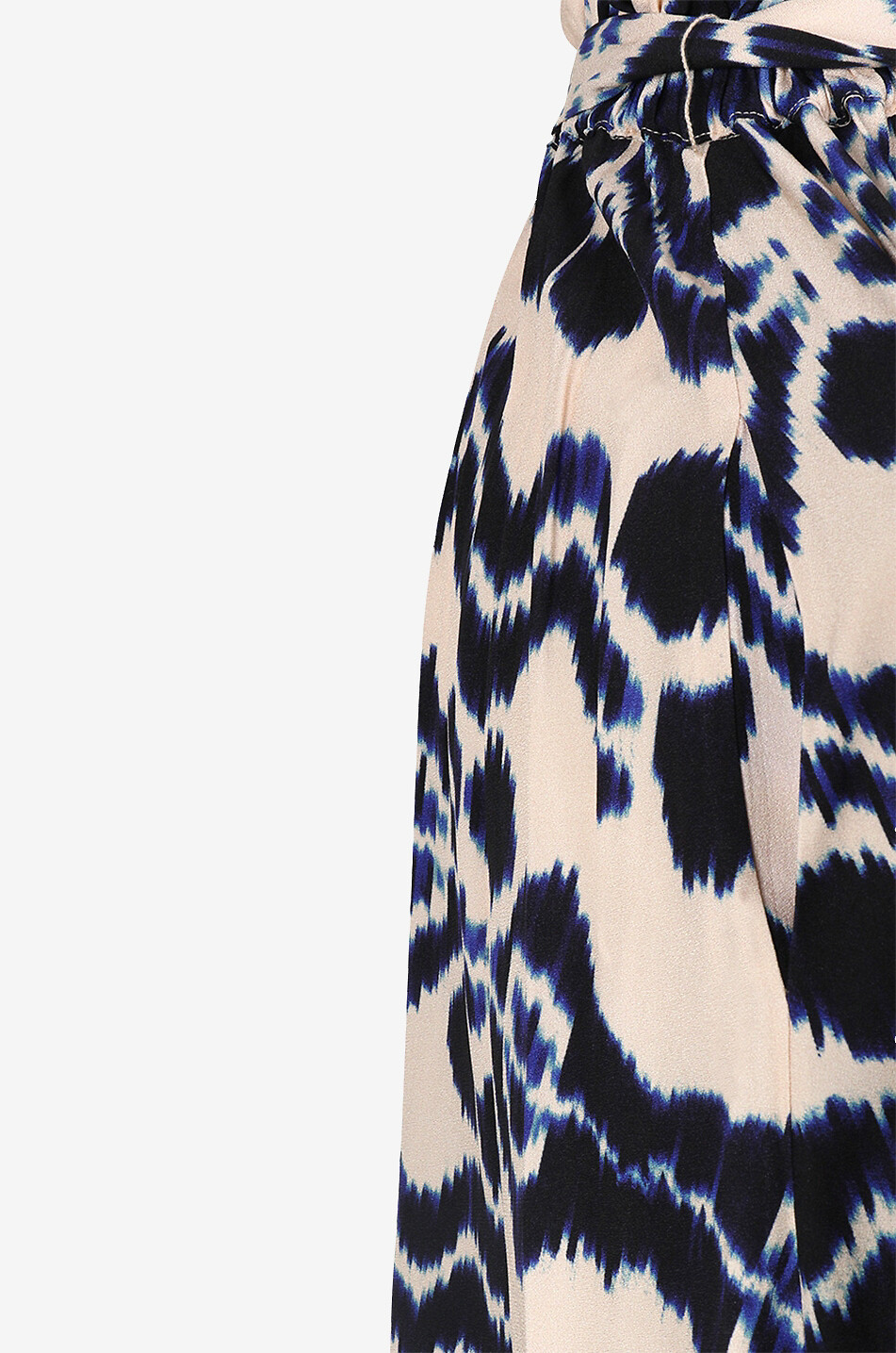 Zeta viscose midi skirt