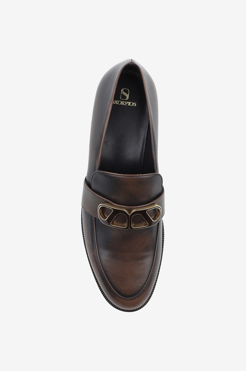 Mocassins en cuir lisse Blair London