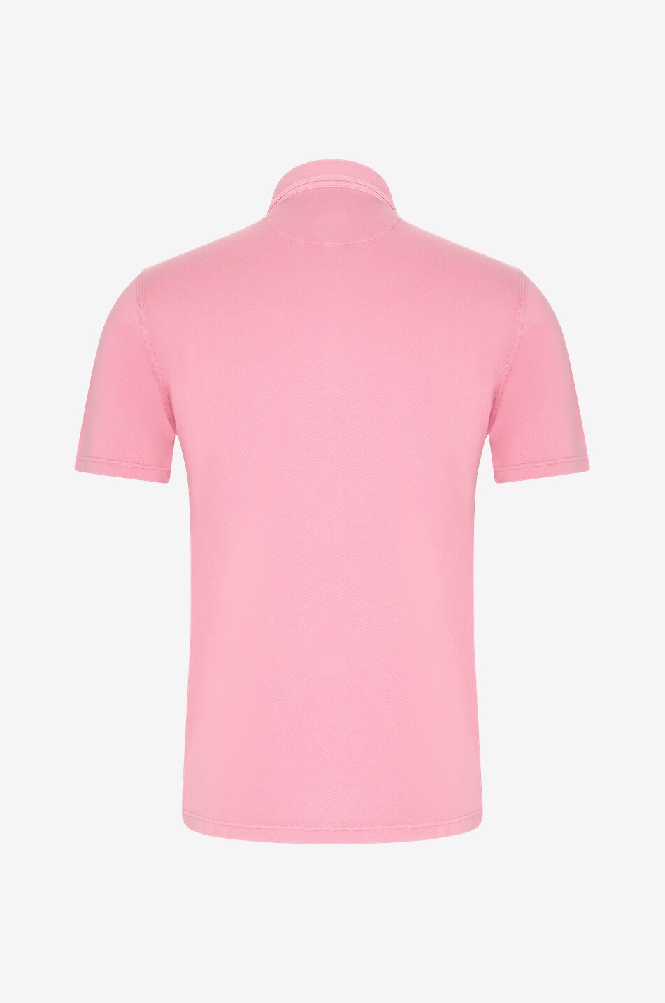 FEDELI Polo manches courtes en coton Tommy MM PI Homme ROSE 2