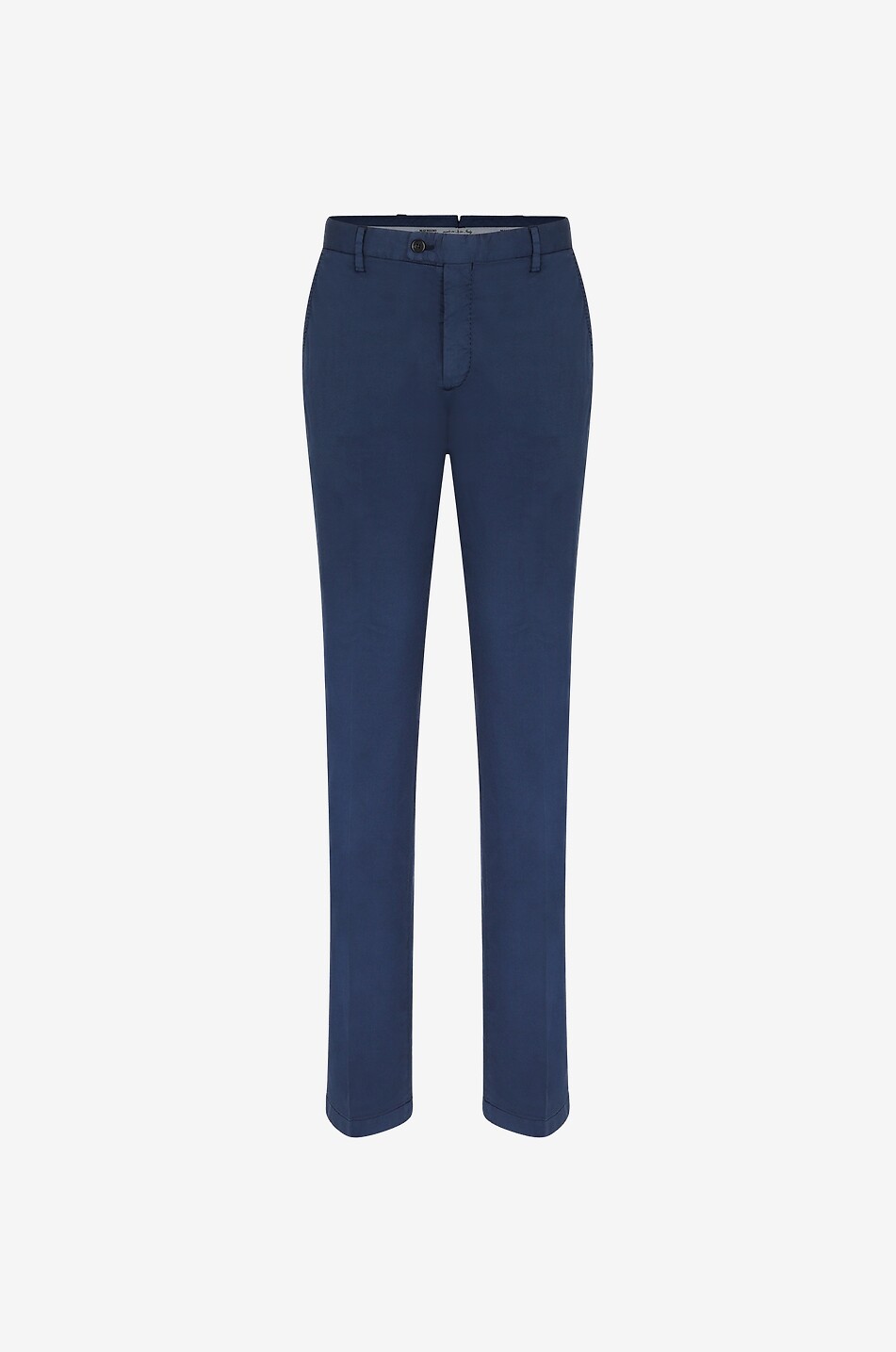 MAURIZIO BALDASSARI Pantalon chino en coton et soie Homme BLEU FONCE 1