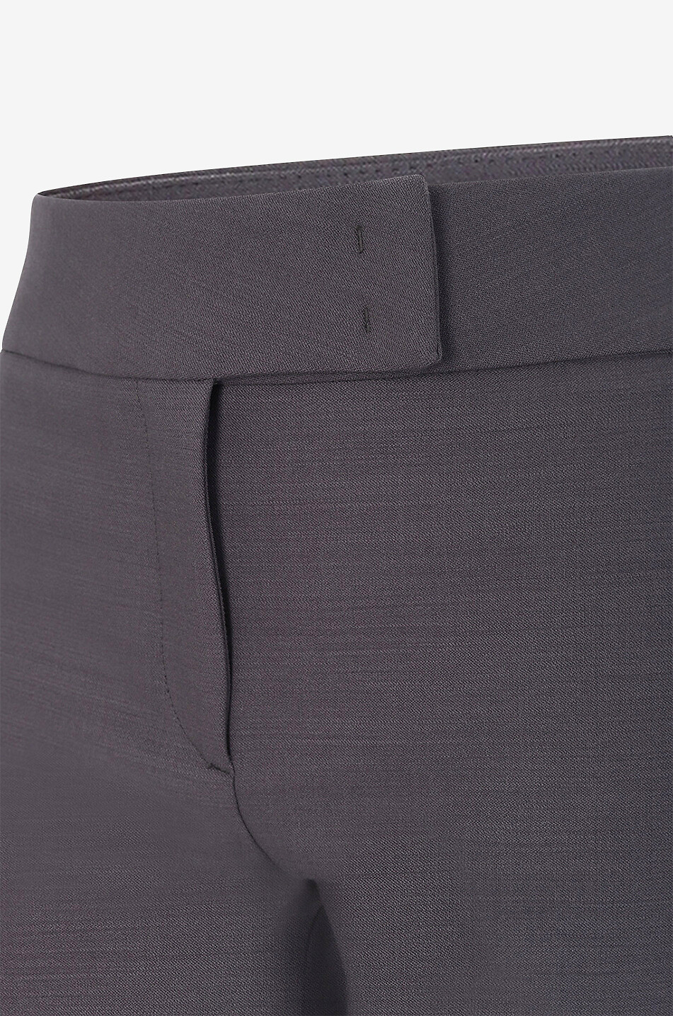 FABIANA FILIPPI Wool blend slim fit trousers Women BROWN 3