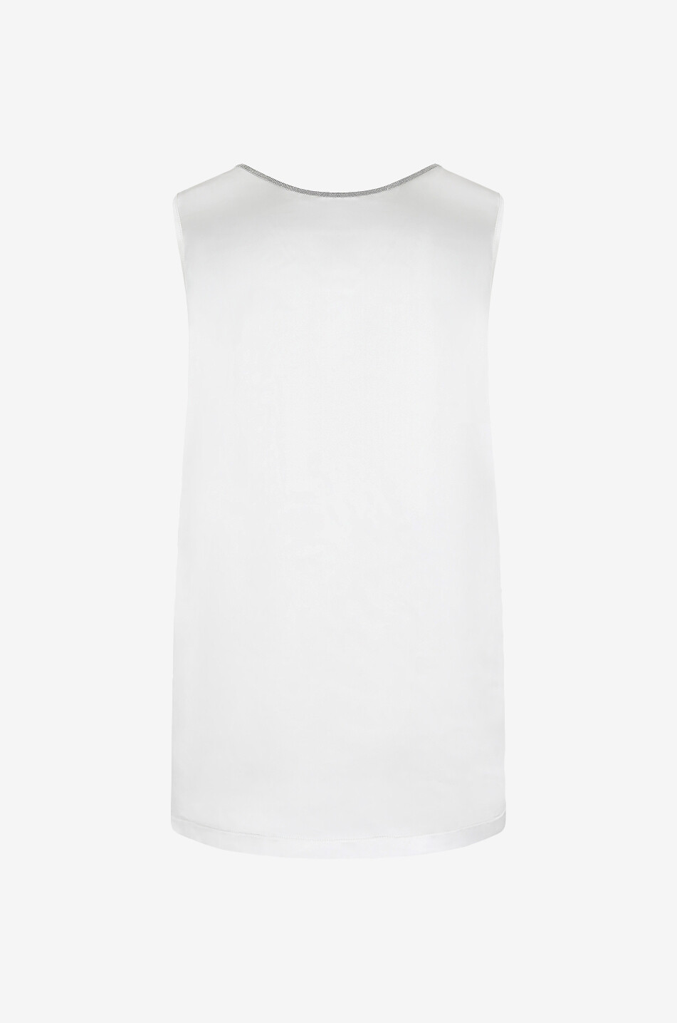 Top sans manches convertible en satin