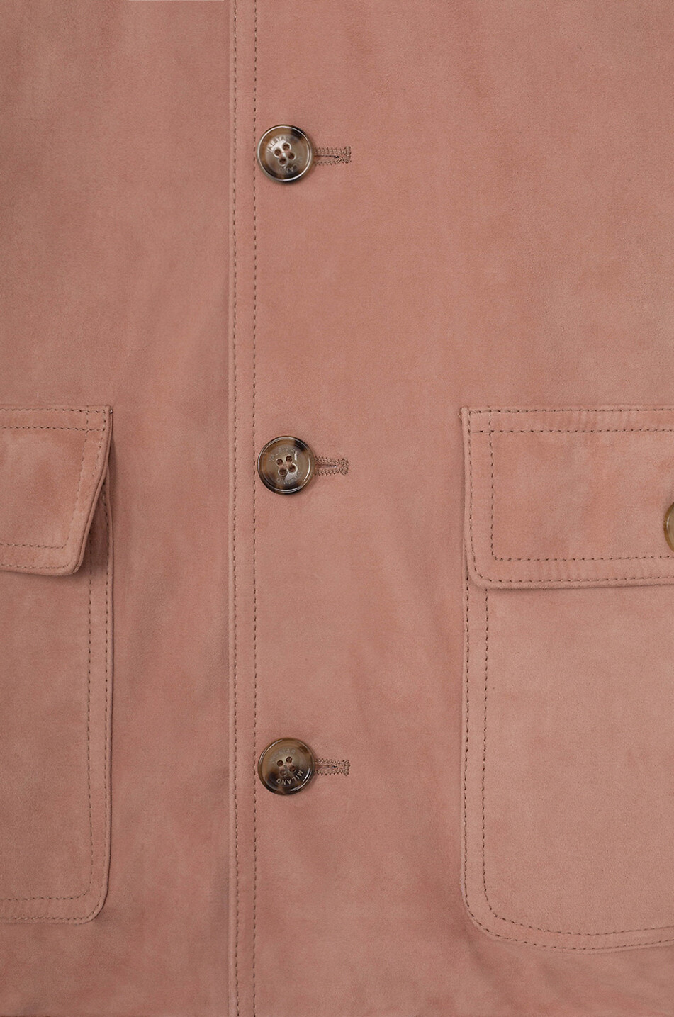 VALSTAR MILANO 1911 Valstarino lightweight suede blouson Men LIGHT PINK 3