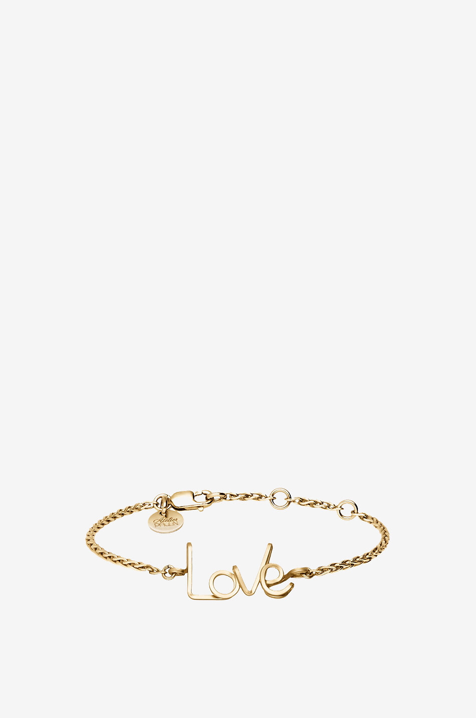 ATELIER PAULIN Bracelet doré Love Squared Femme JAUNE 3