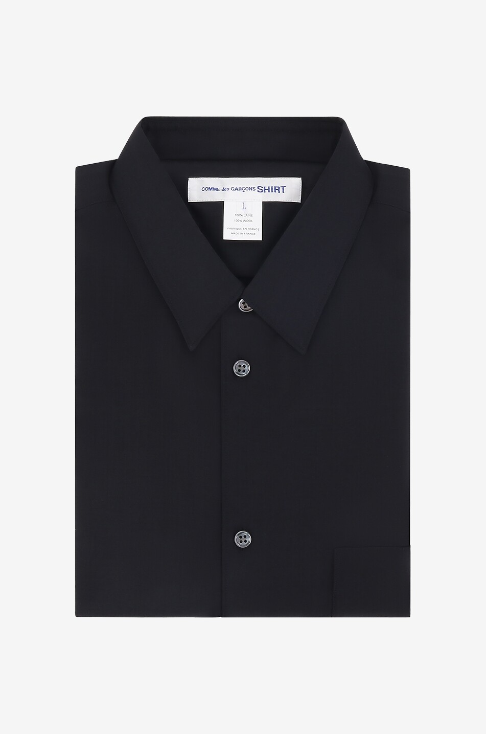 Langarm-Hemd aus Wolle Forever