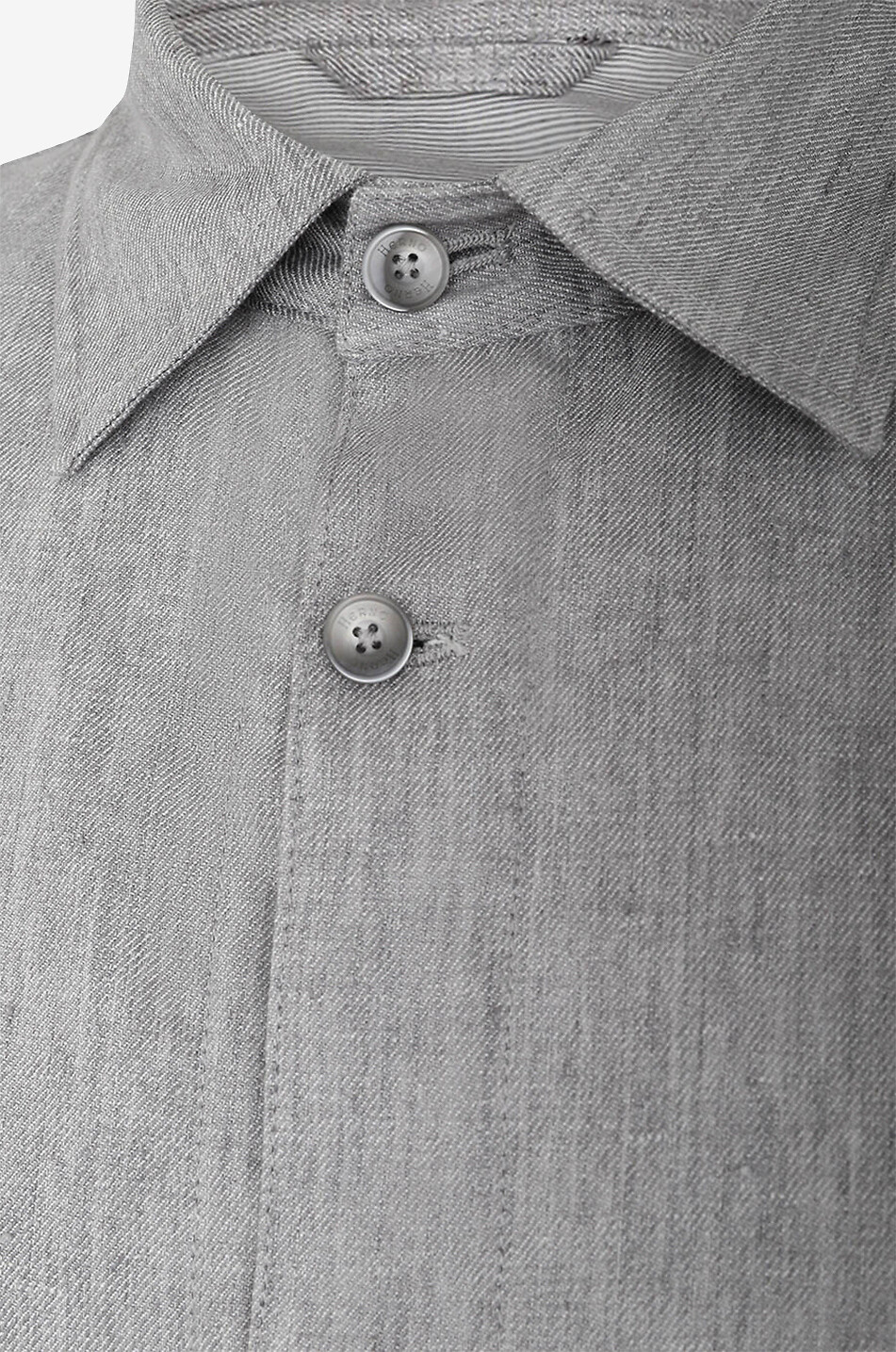 Chemise à manches longues en lin