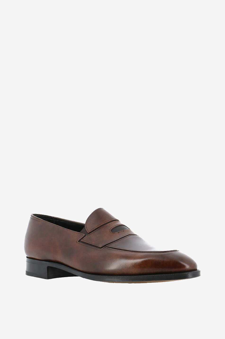 Mocassins en cuir lisse brossé Montgomery