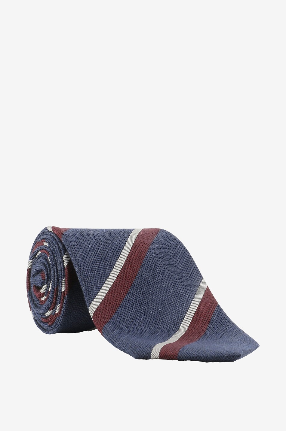 Taro silk and wool tie