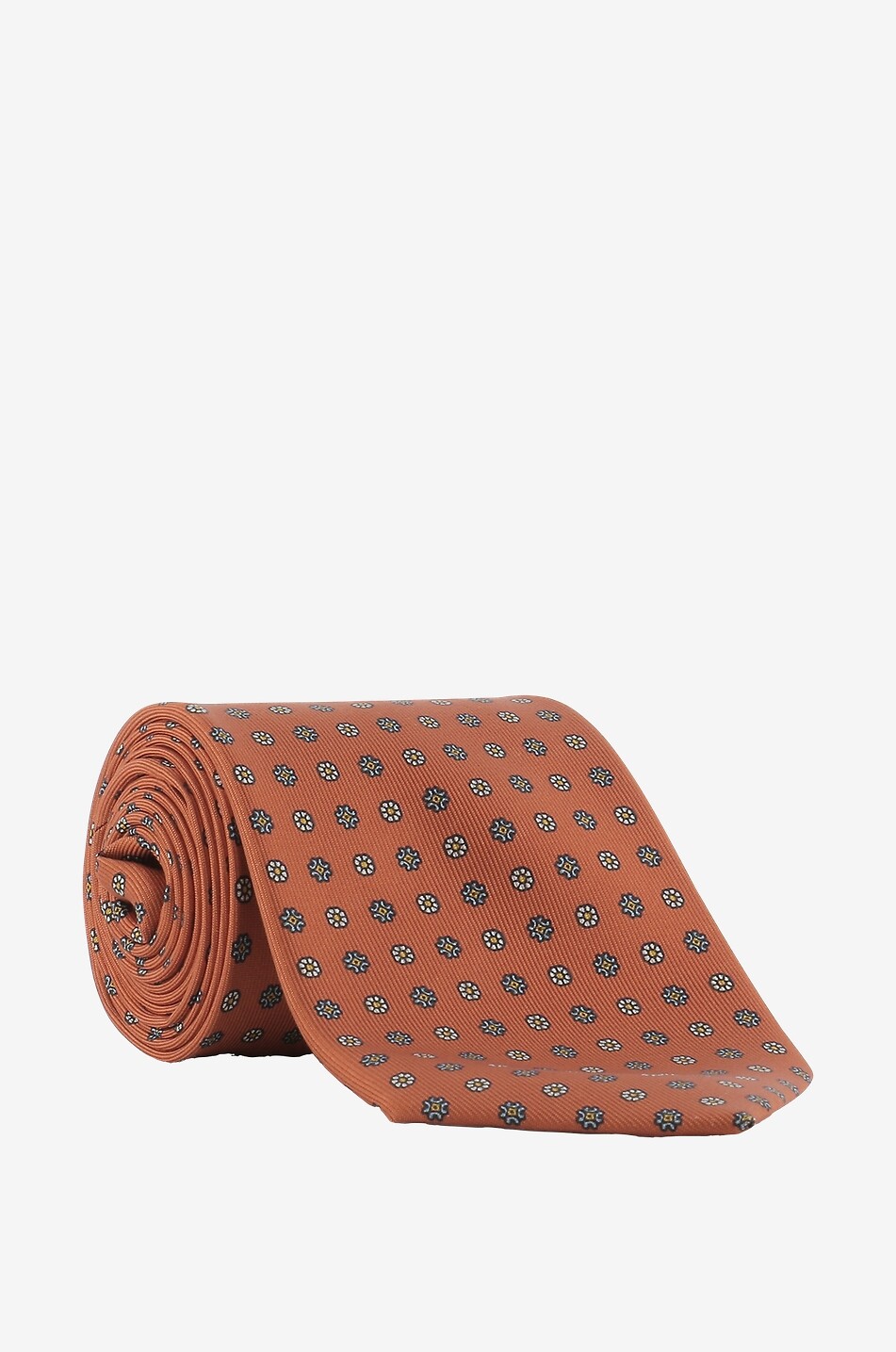 BIGI CRAVATTE Nilo silk tie Men MEDIUM ORANGE 1