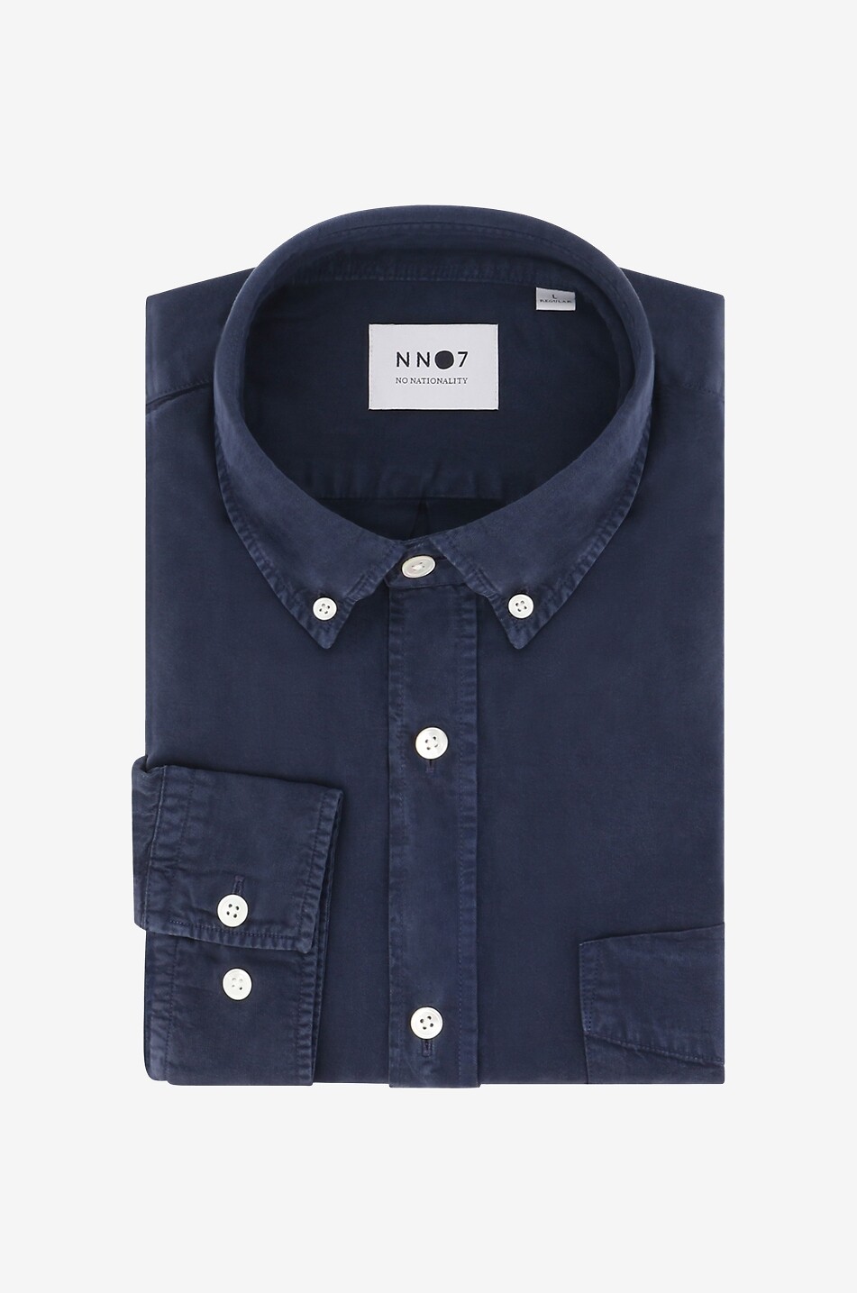NN07 Levon long-sleeved shirt Men DARK BLUE 1
