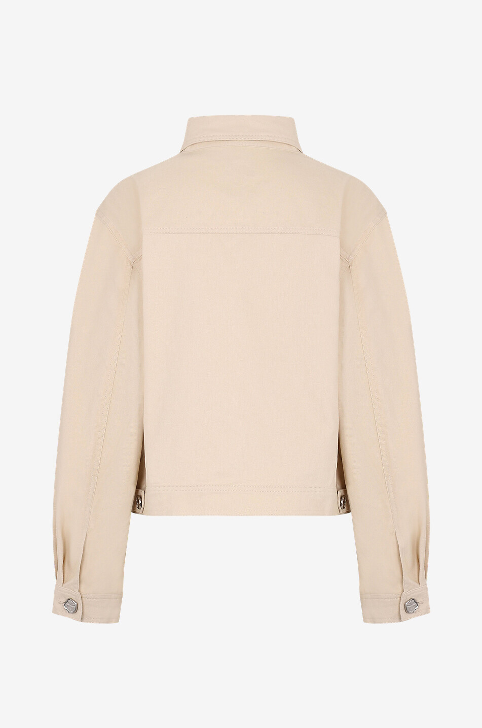 Veste courte zippée en coton