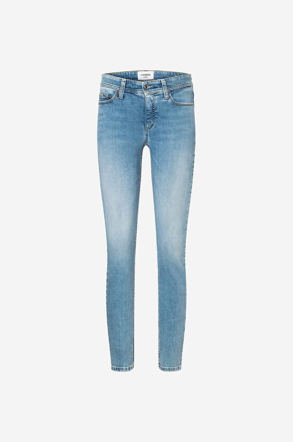 Jeans mit schmalem Bein und Glitter-Details Parla