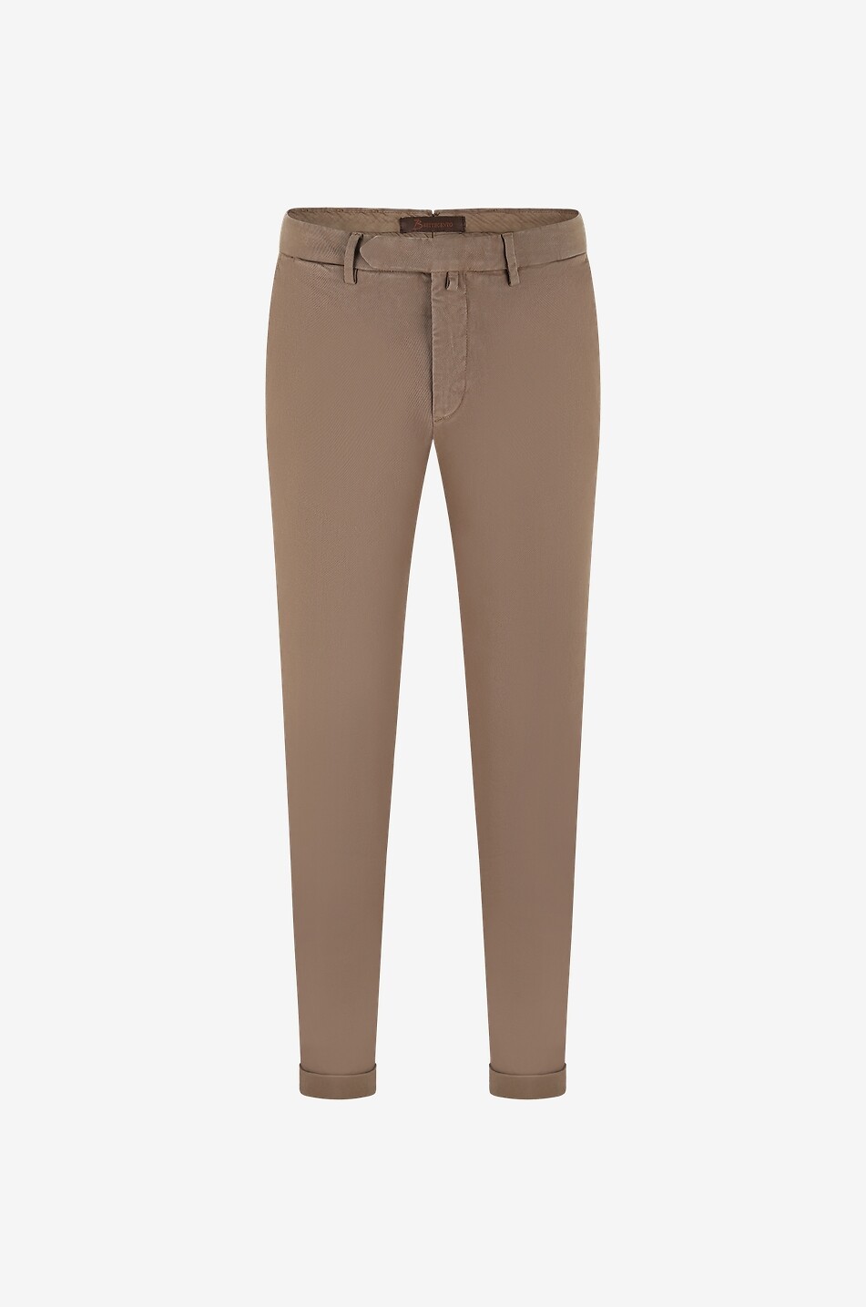 B SETTECENTO Pantalon chino slim en coton Homme Beige moyen 1