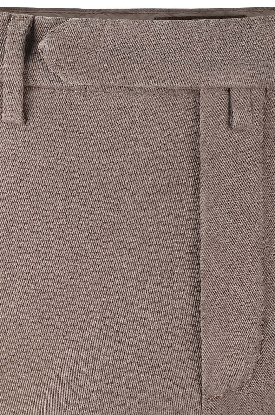 B SETTECENTO Pantalon chino slim en coton Homme MARRON 3