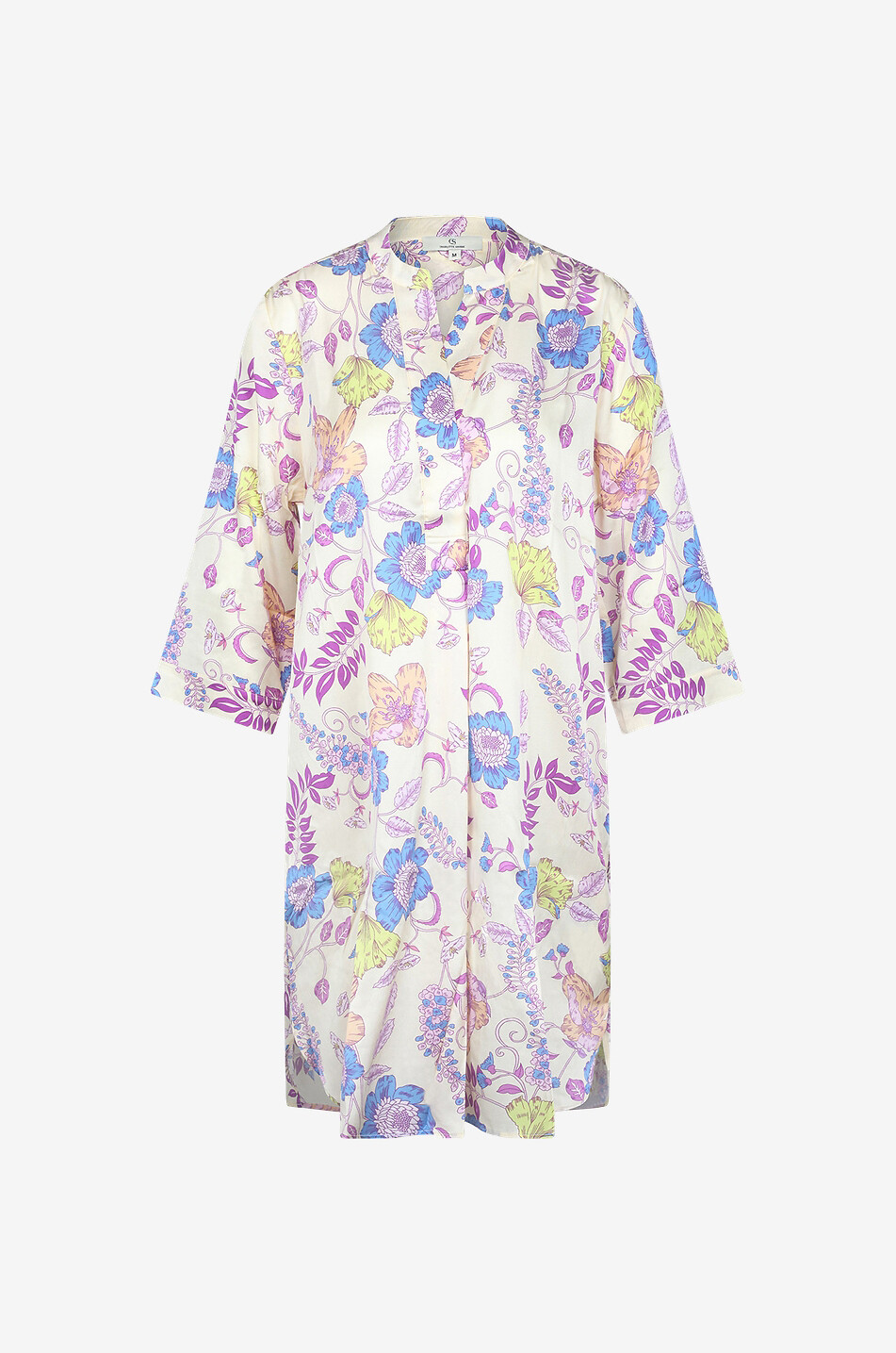 Robe courte en soie Bliss