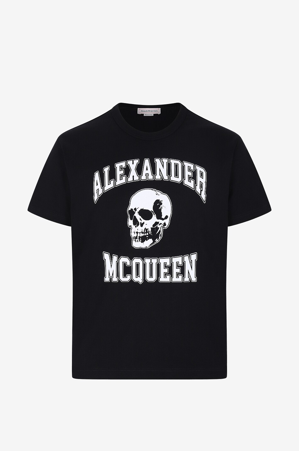 T-shirt en coton bio Varsity Skull