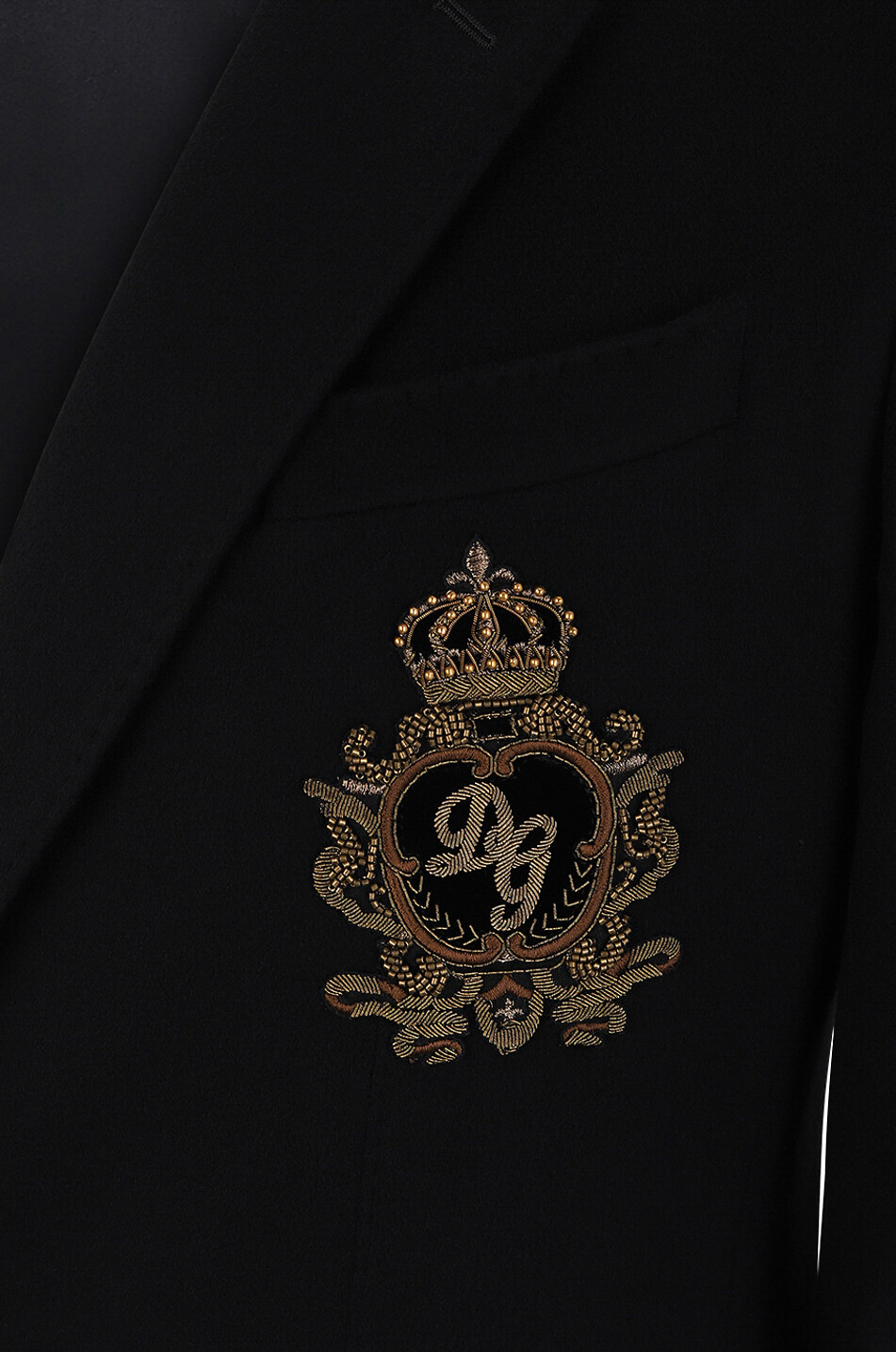 Blazer aus Wolle und Kaschmir mit DG-Patch