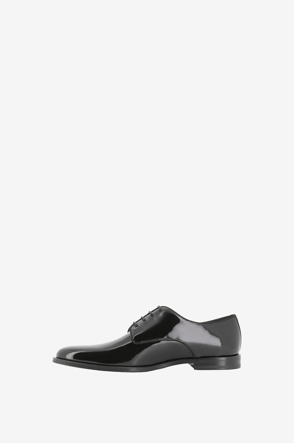 Raffaello patent leather derby shoes