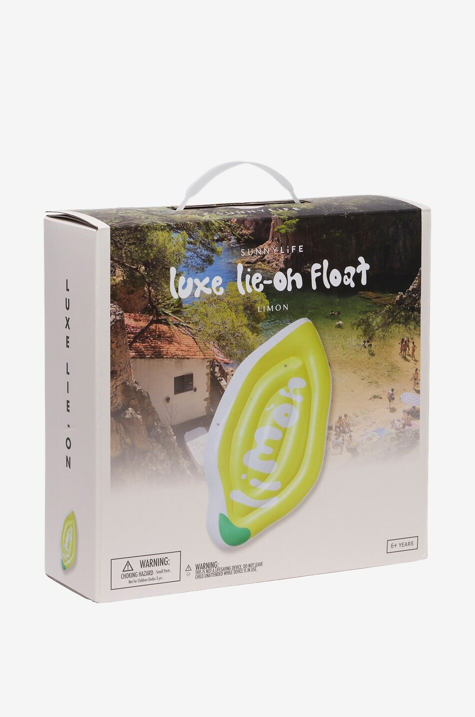 SUNNYLIFE Luxe Lie-On Float Limon Butter Home MULTI COLOURED 4