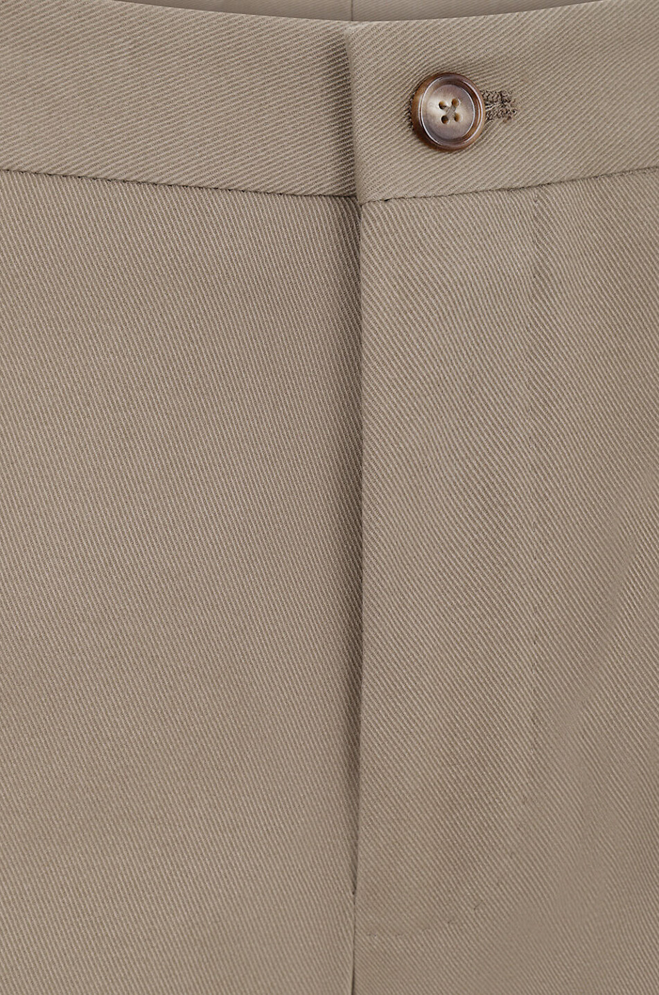 Essential slim fit gabardine trousers