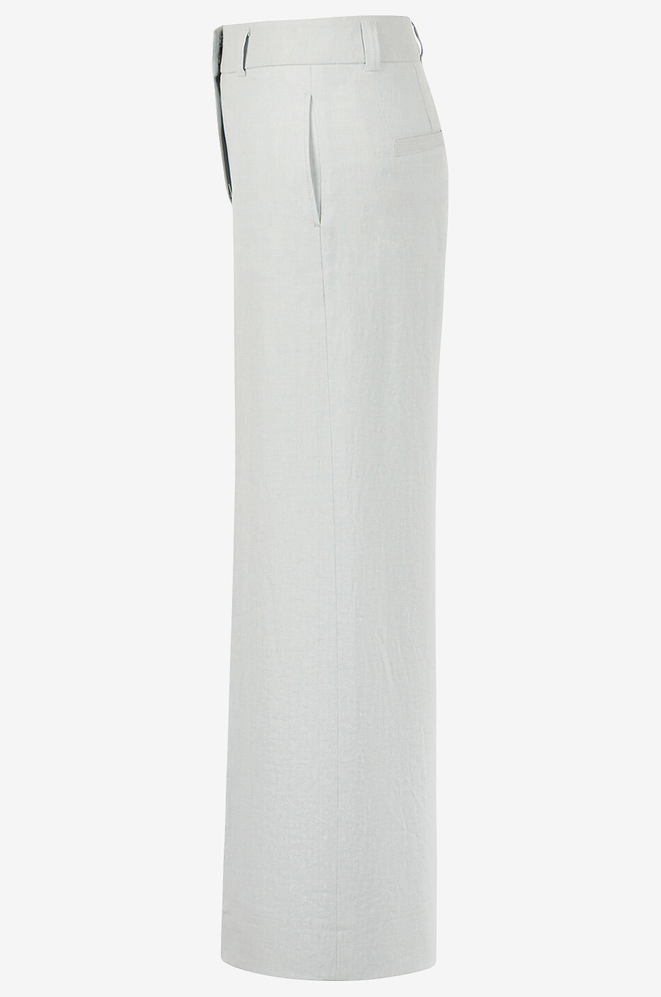 SEDUCTIVE Carina wide-leg trousers Women LIGHT GREY 3