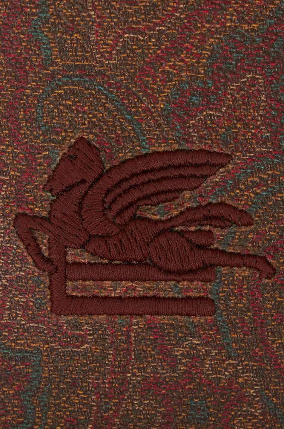ETRO Kleine Brieftasche aus Canvas Paisley Herren BUNT 4