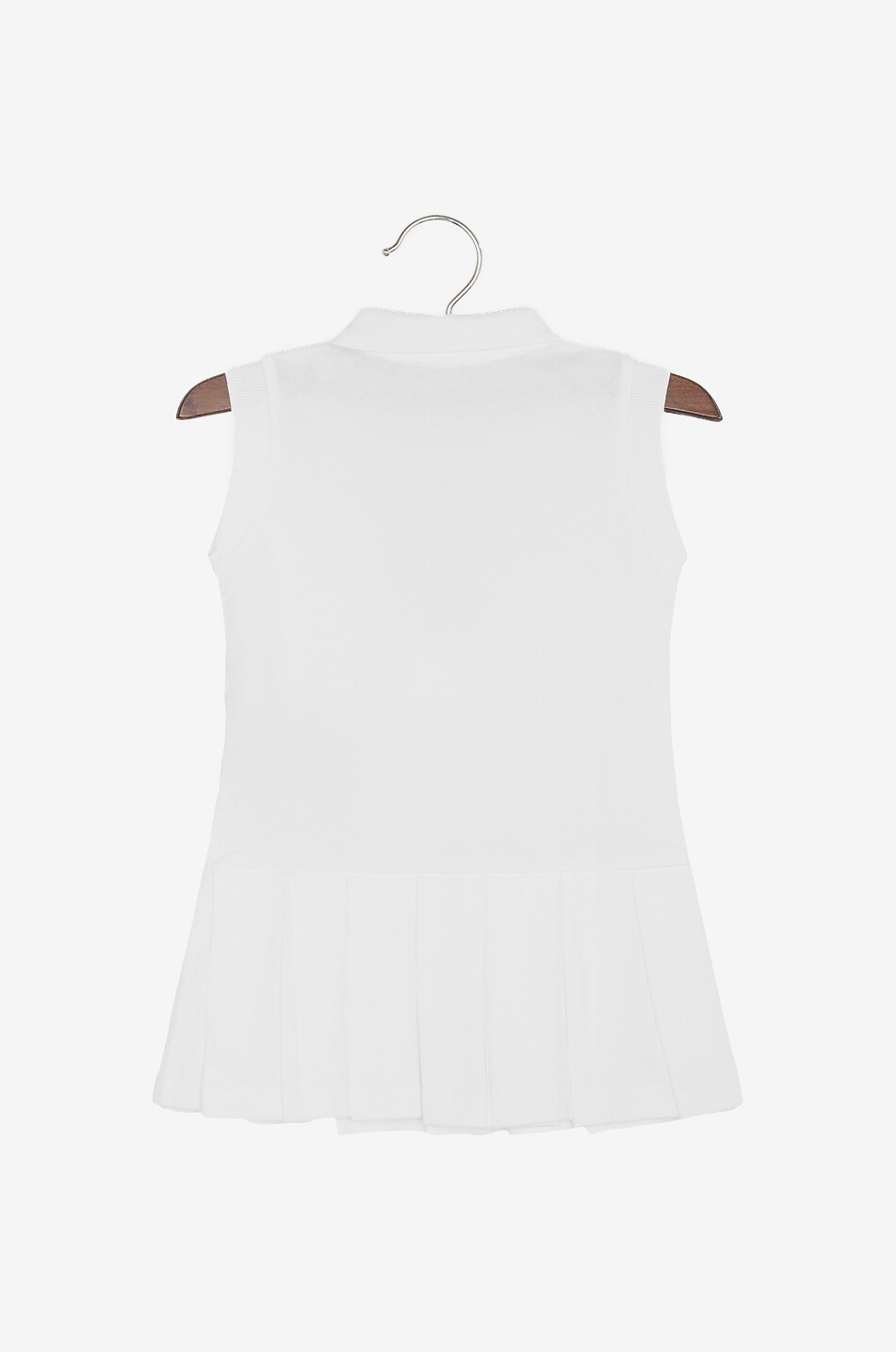 MONCLER Robe polo bébé sans manches Bébé BLANC 2