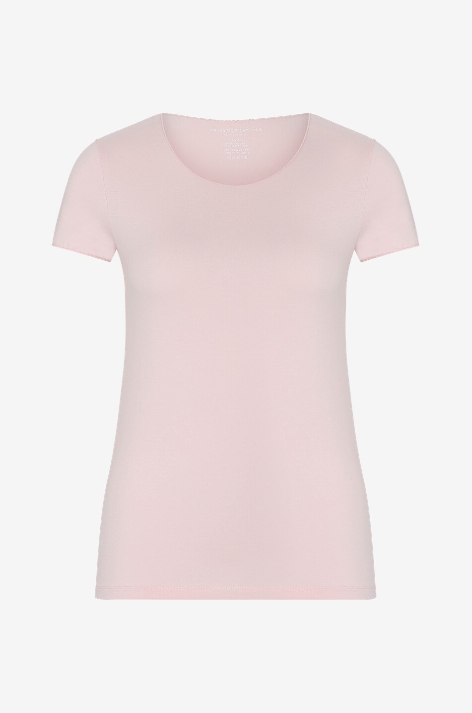 Viscose short-sleeved T-shirt