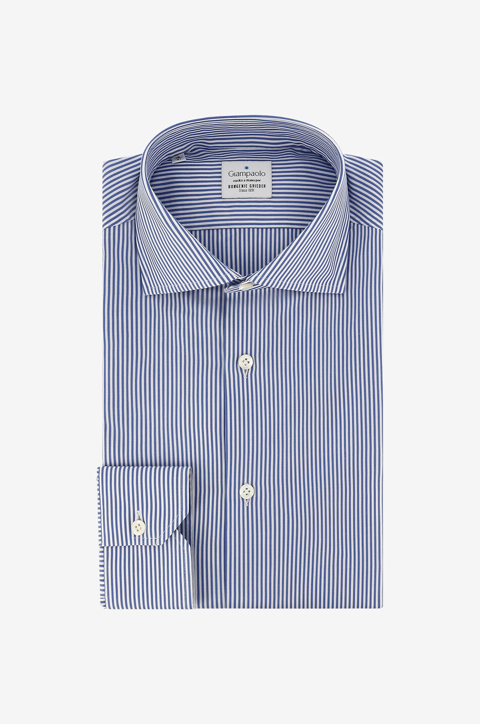 Chemise rayée à manches longues