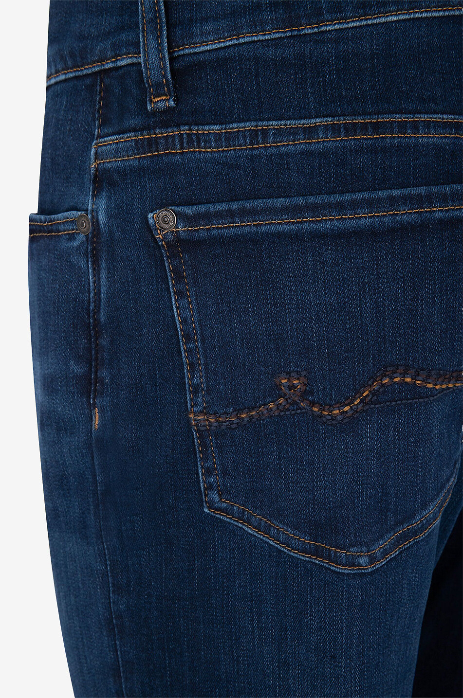 7 FOR ALL MANKIND Slim-Fit-Jeans Paxtyn Special Edition Stretch Tek Enigma With Multisquiggle Herren DUNKELBLAU 3