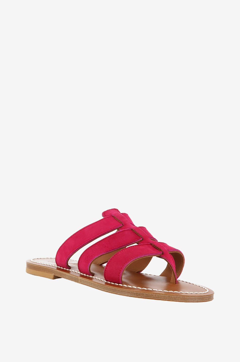 Mules plates en daim Dolon