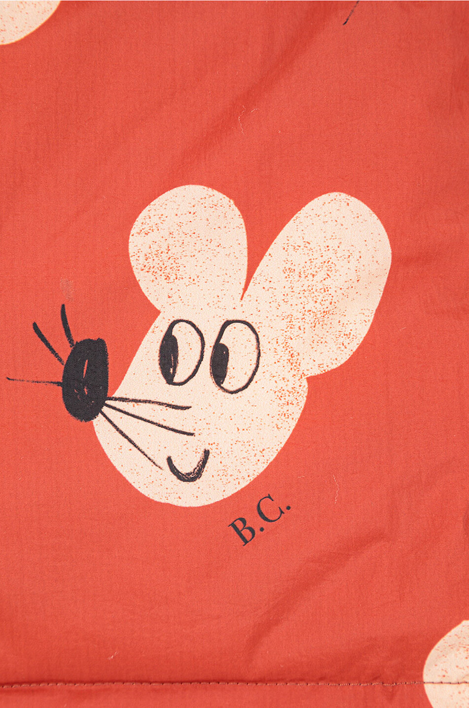 BOBO CHOSES Mouse All Over boy's convertible parka Boy ORANGE 3