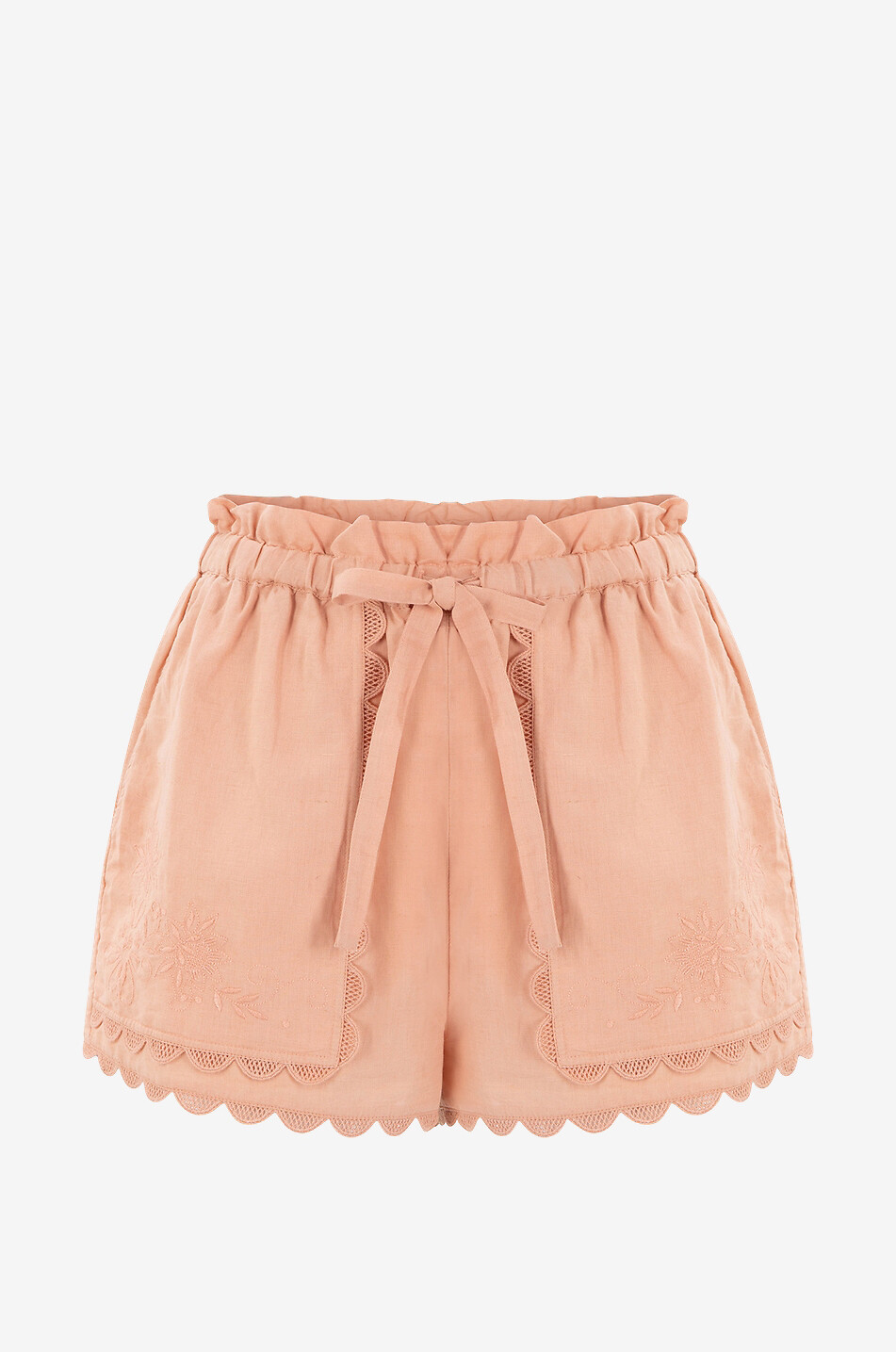 Nellie linen and cotton shorts