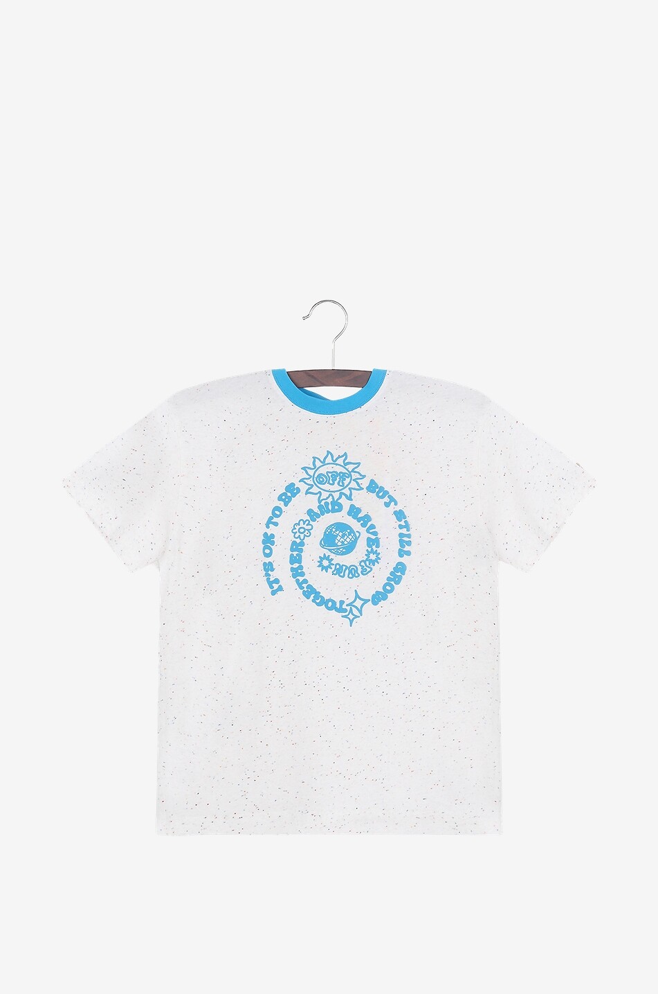 OFF WHITE T-shirt garçon en jersey multicolore To Be Off Garçon MULTICOLORE 1