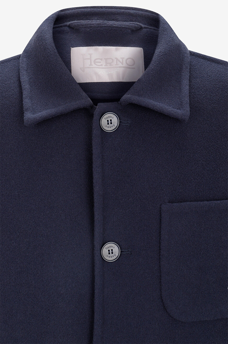 HERNO Virgin wool jacket Men DARK BLUE 3