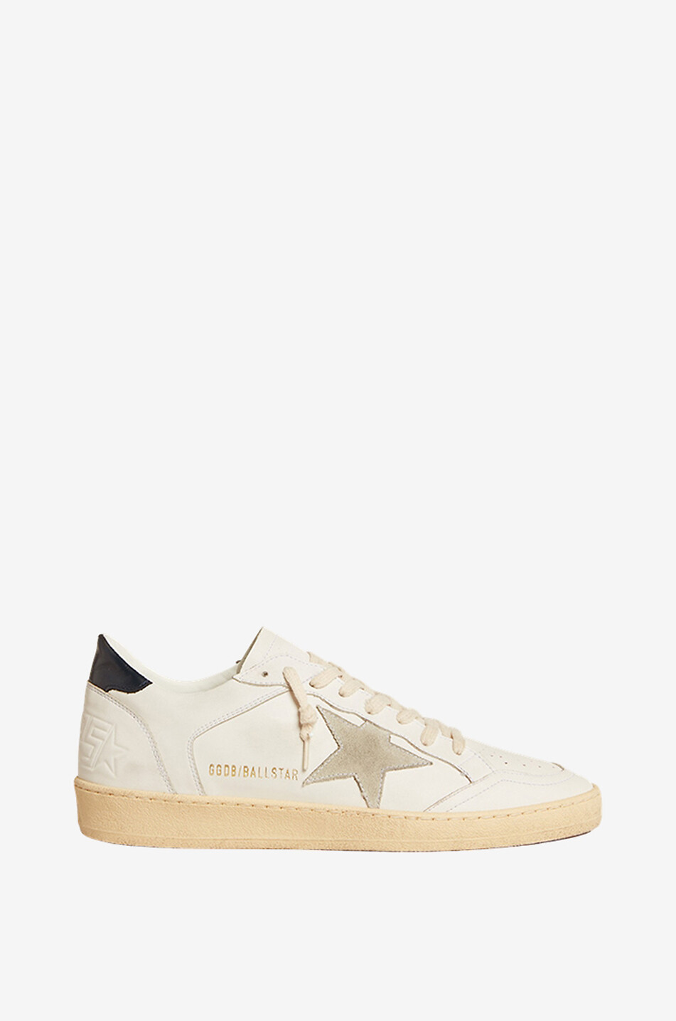 Sneakers aus Glatt- und Wildleder Ball Star Double Quarter