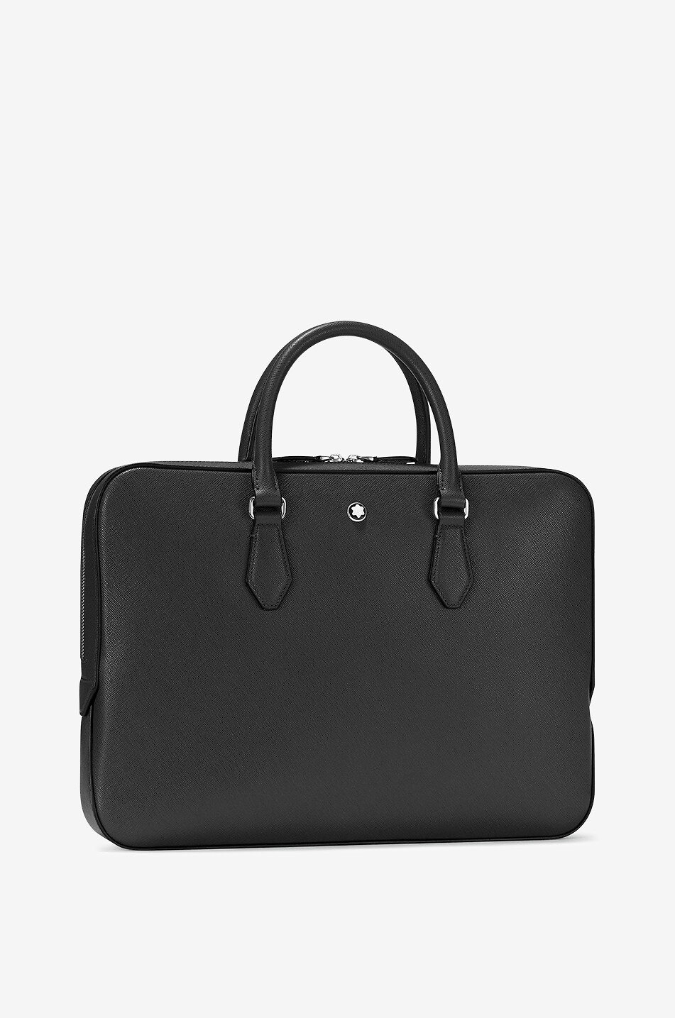 MONTBLANC Porte-document en cuir saffiano Montblanc Sartorial Fin Homme NOIR 2