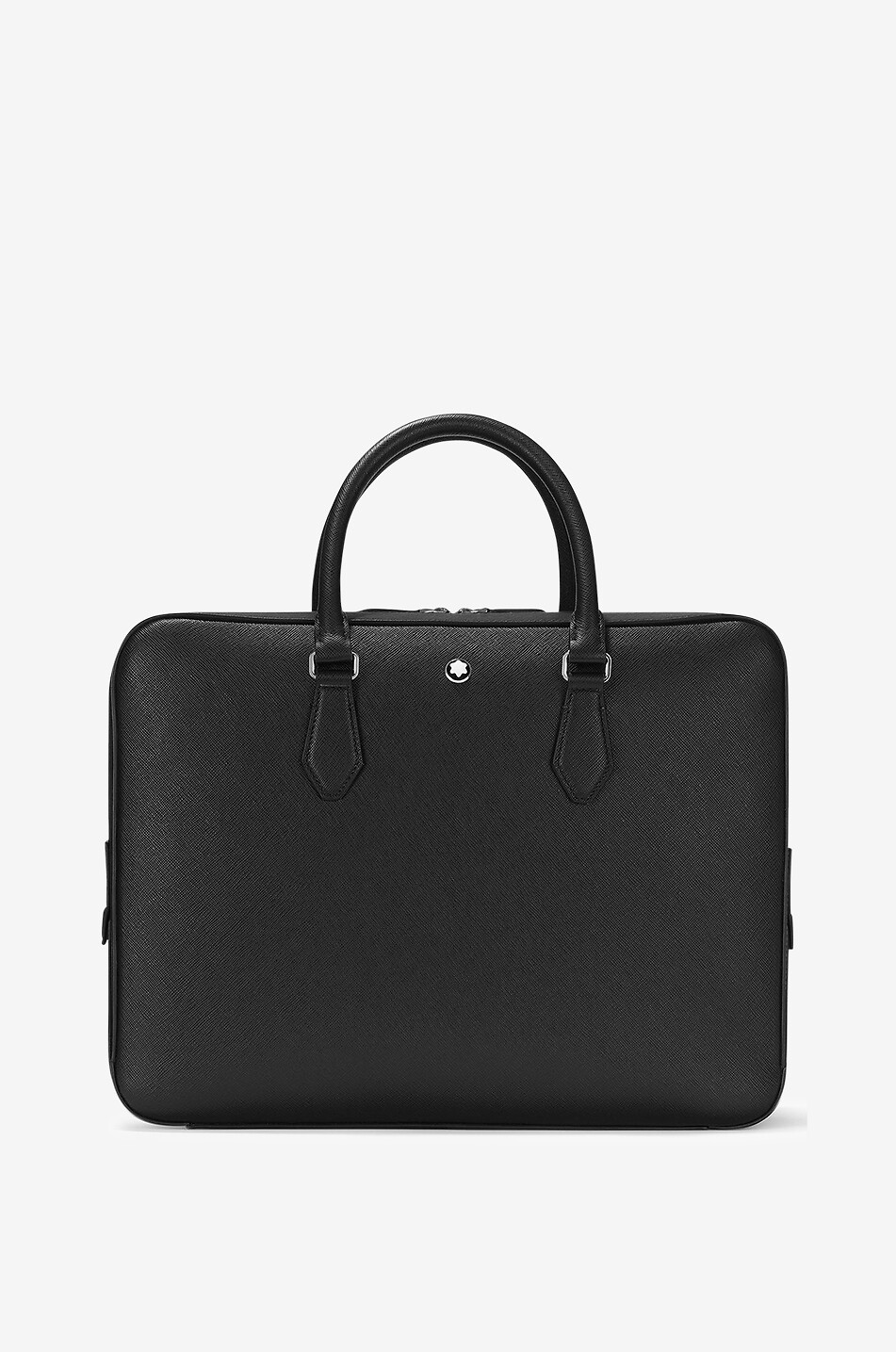 Sartorial Large saffiano leather briefcase