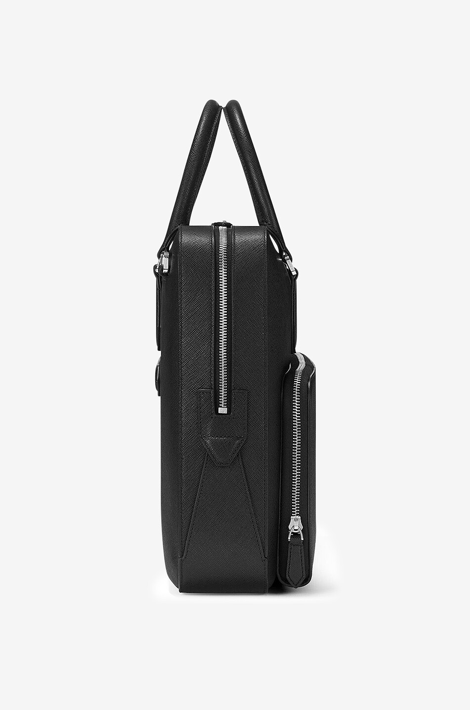 MONTBLANC Porte-document en cuir saffiano Sartorial Medium Homme NOIR 5