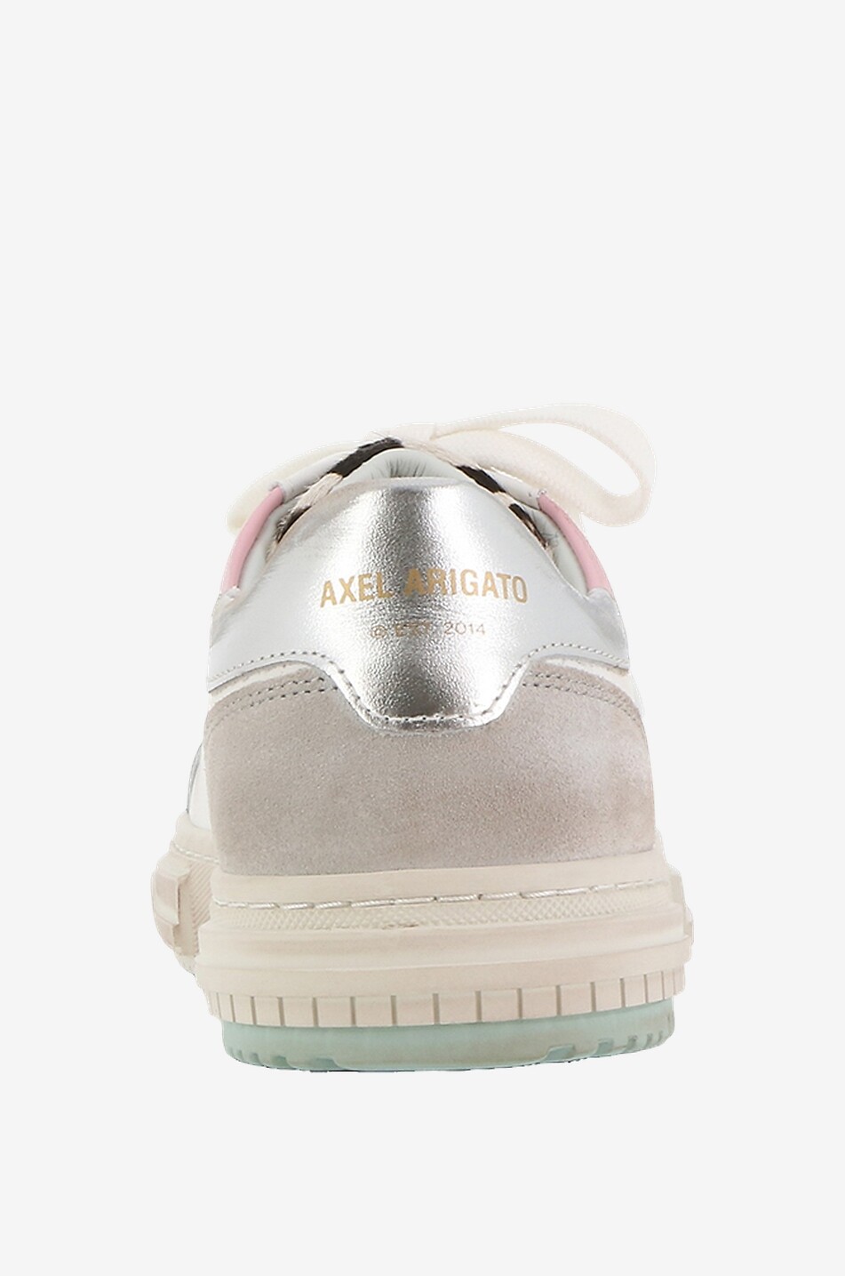Niedrige Schnürsneakers aus Leder Atlas Distressed