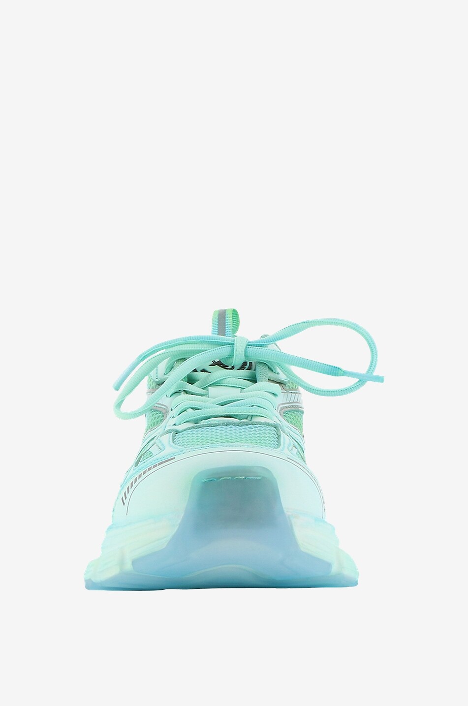 Niedrige Schnürsneakers aus Leder Marathon Dip-Dye Runner