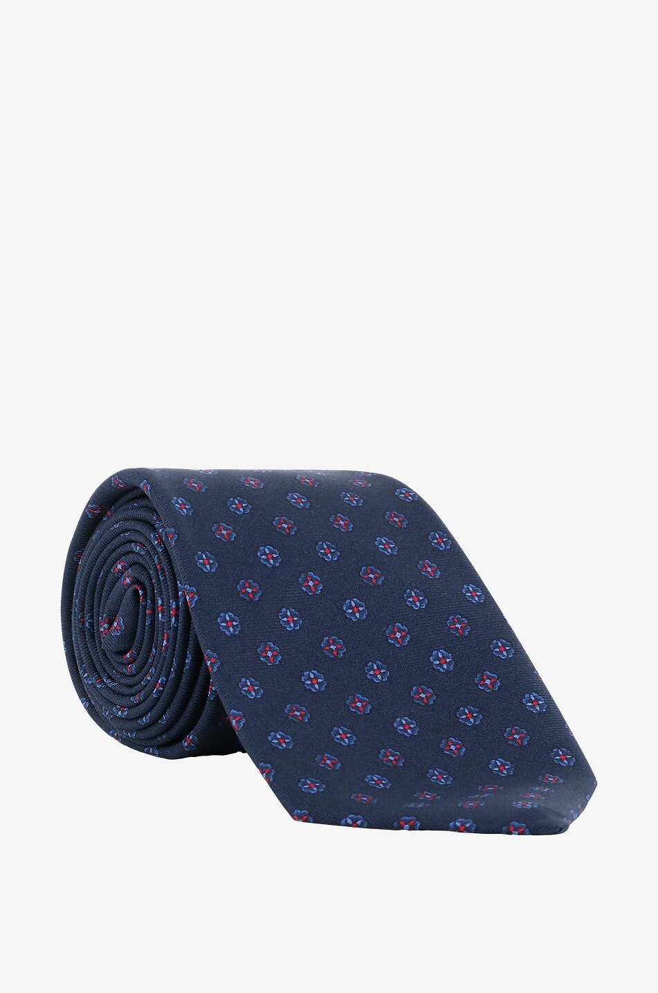 Silk twill printed tie